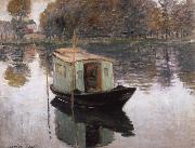 Claude Monet The Studio boat oil on canvas